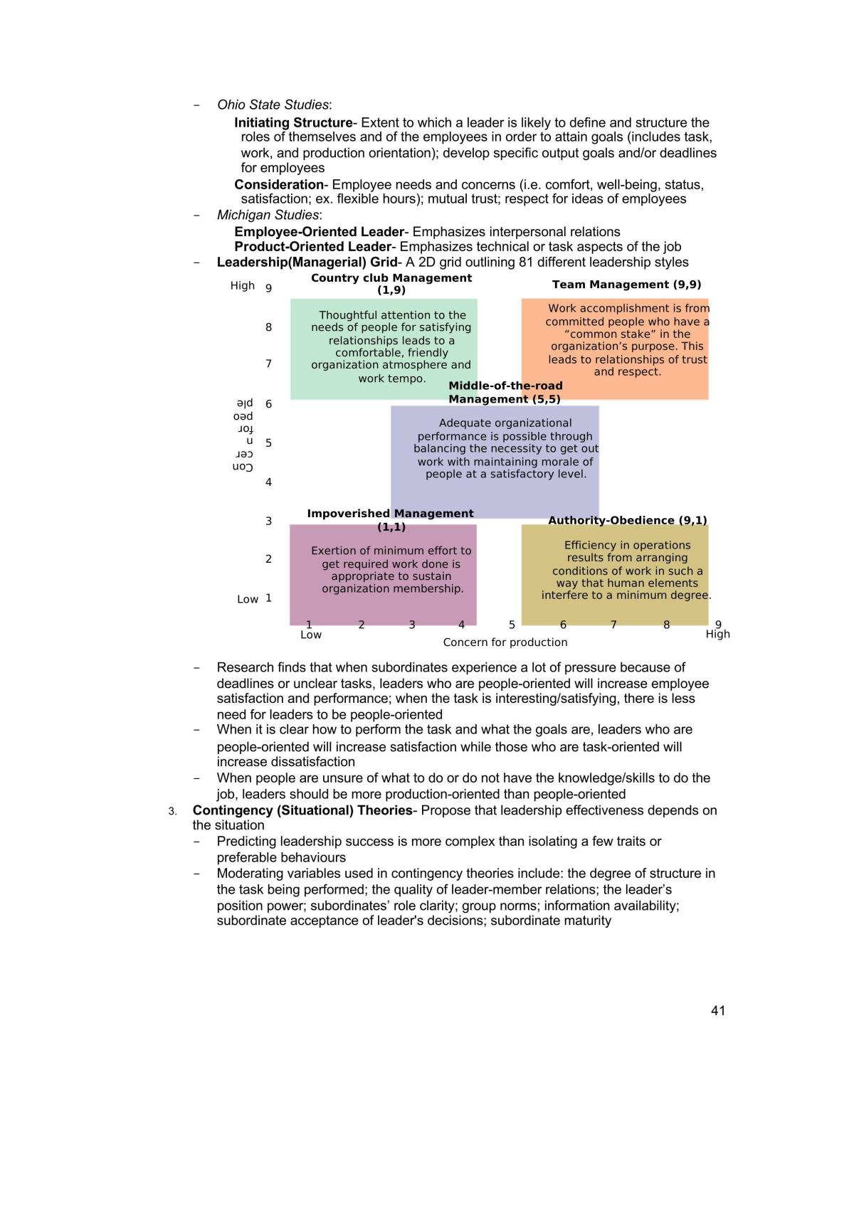 Organizational Behaviour Notes - Page 41