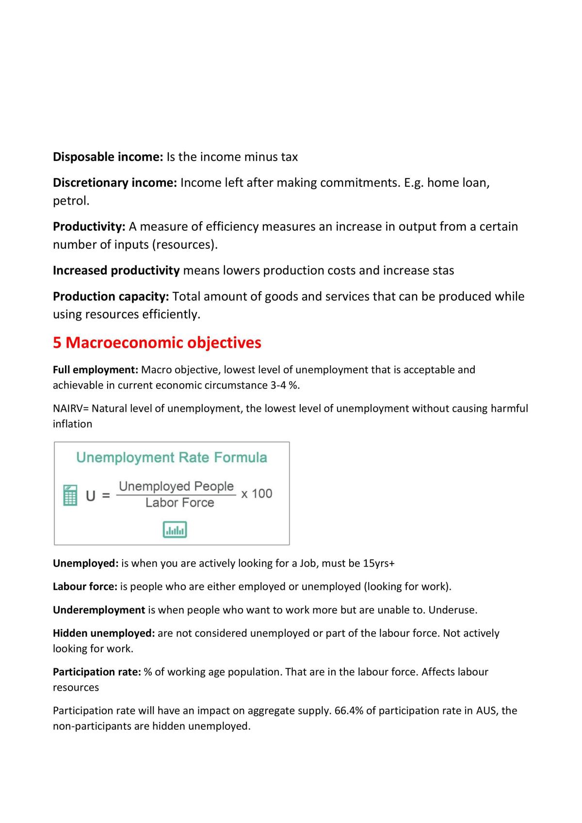 Stage 2 economics complete notes - Page 9