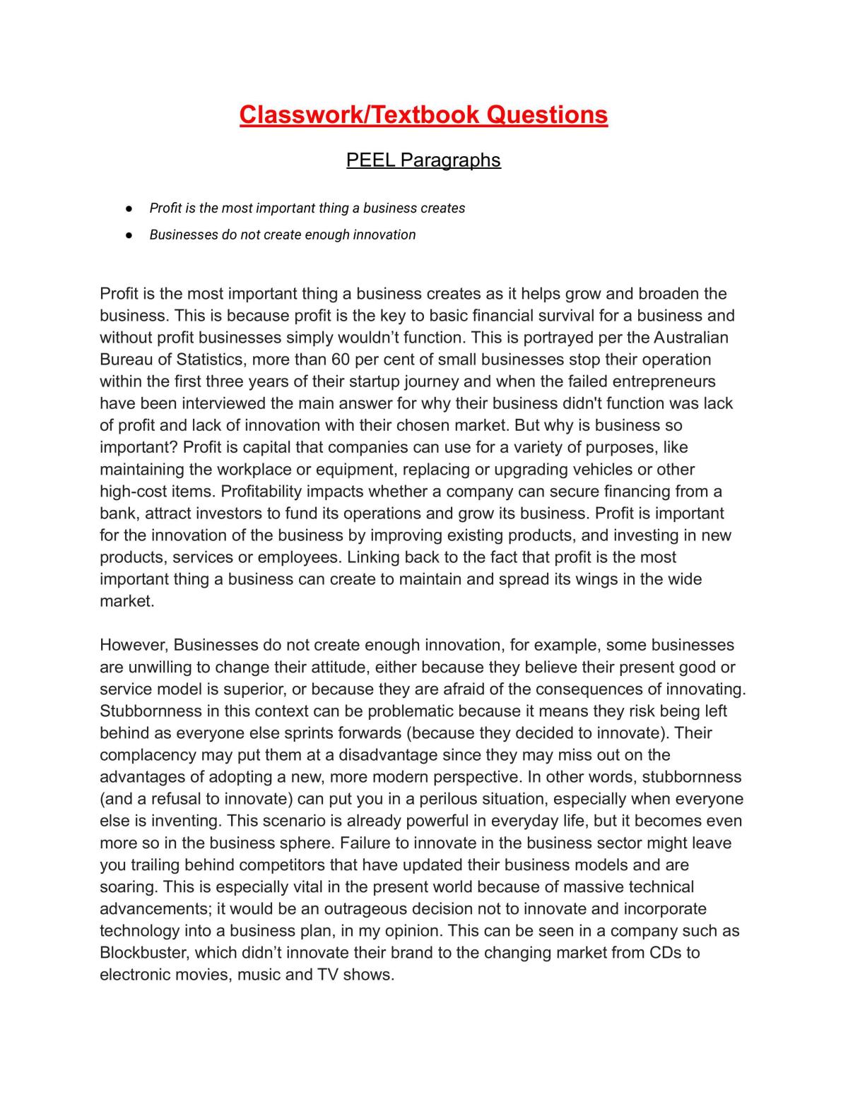 Business Studies Study Notes - Page 3