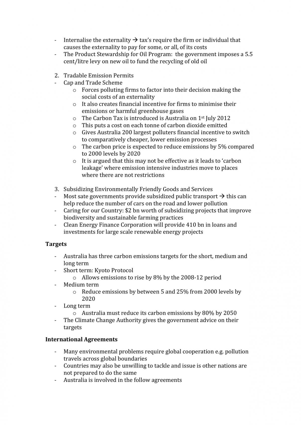 Economics Topic 4 Study Notes - Page 20