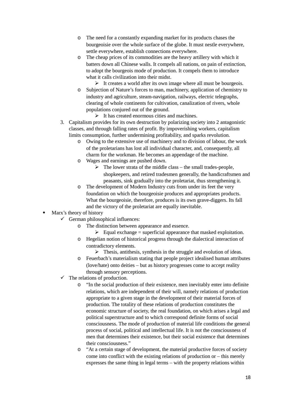 History of Economic Thoughts Notes - Page 18