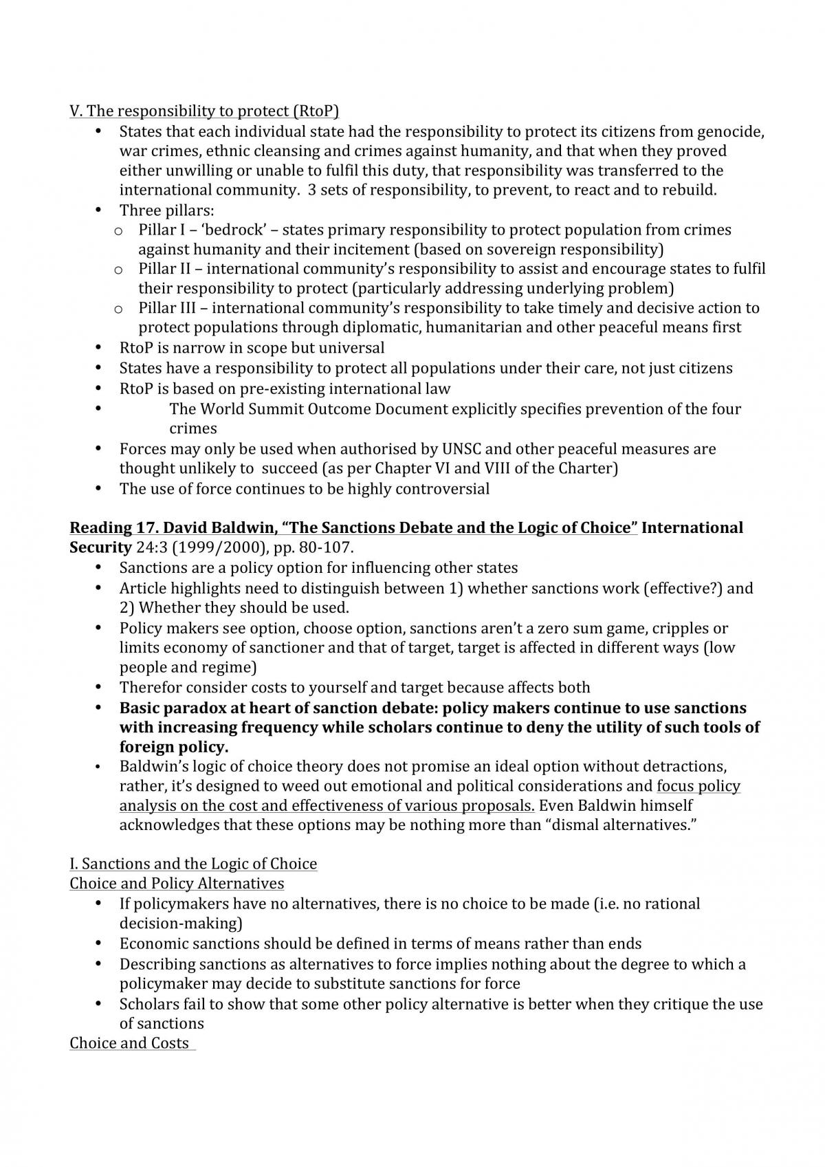 GOVT1202 Final Exam Notes, Tutorial, Readings and Lectures - Page 40