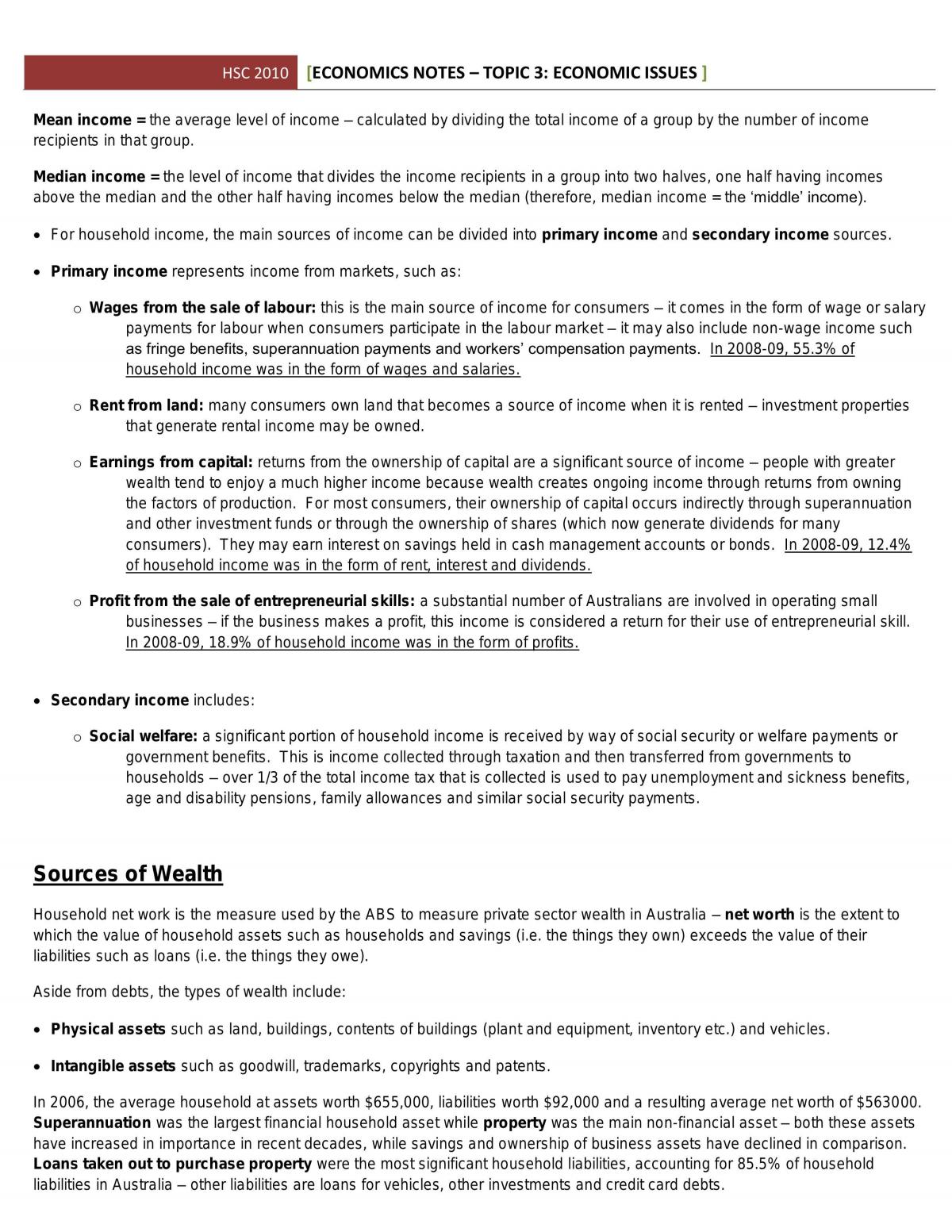 Economic Issues Notes - Page 51