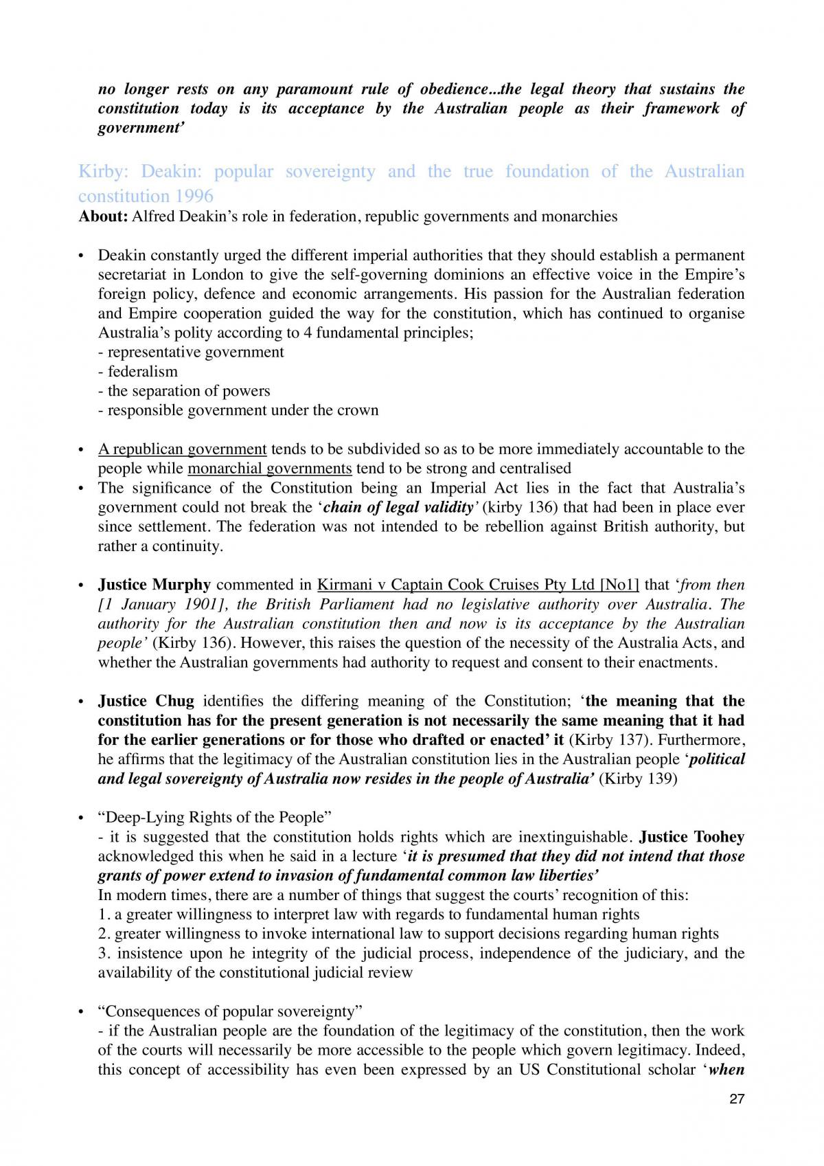 Perspectives on Law Final and Complete Notes - Page 27