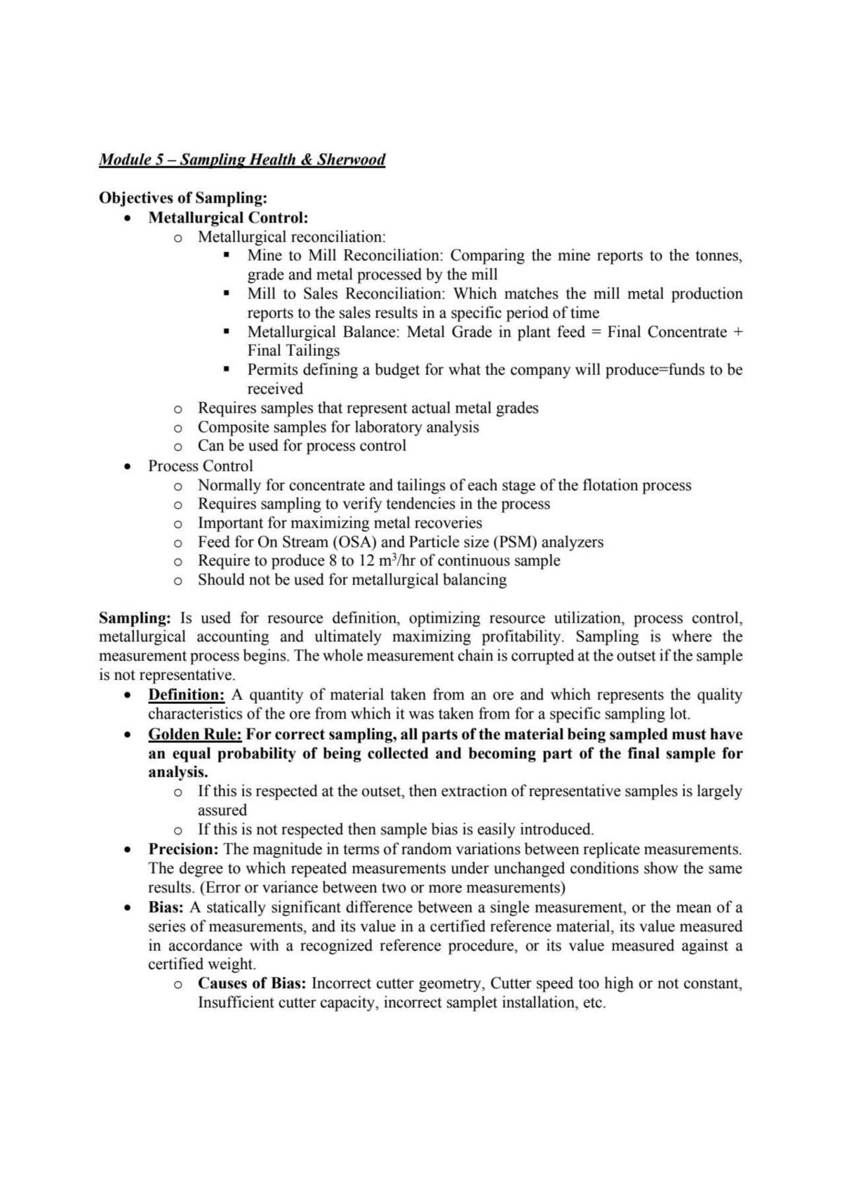 Mineral Processing Notes - Page 21