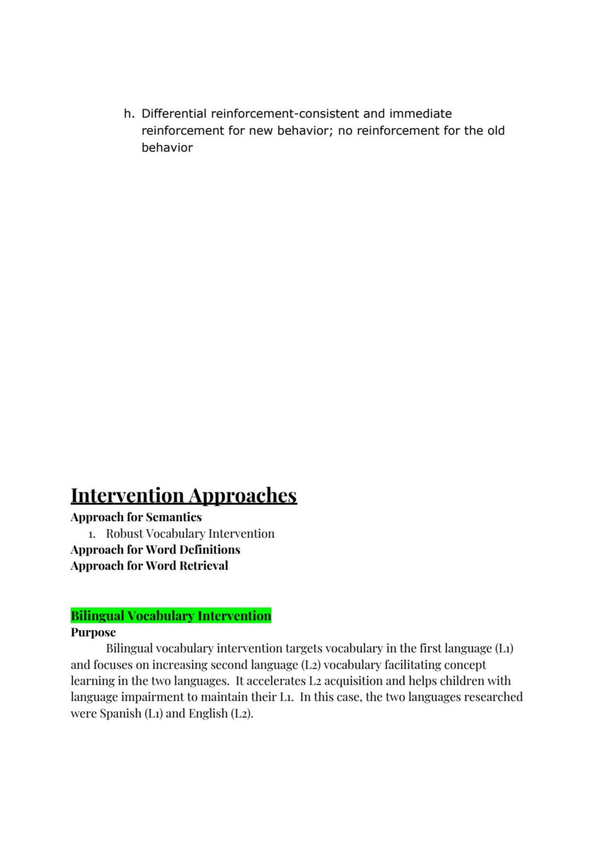 Child Language Disorders Notes - Page 37