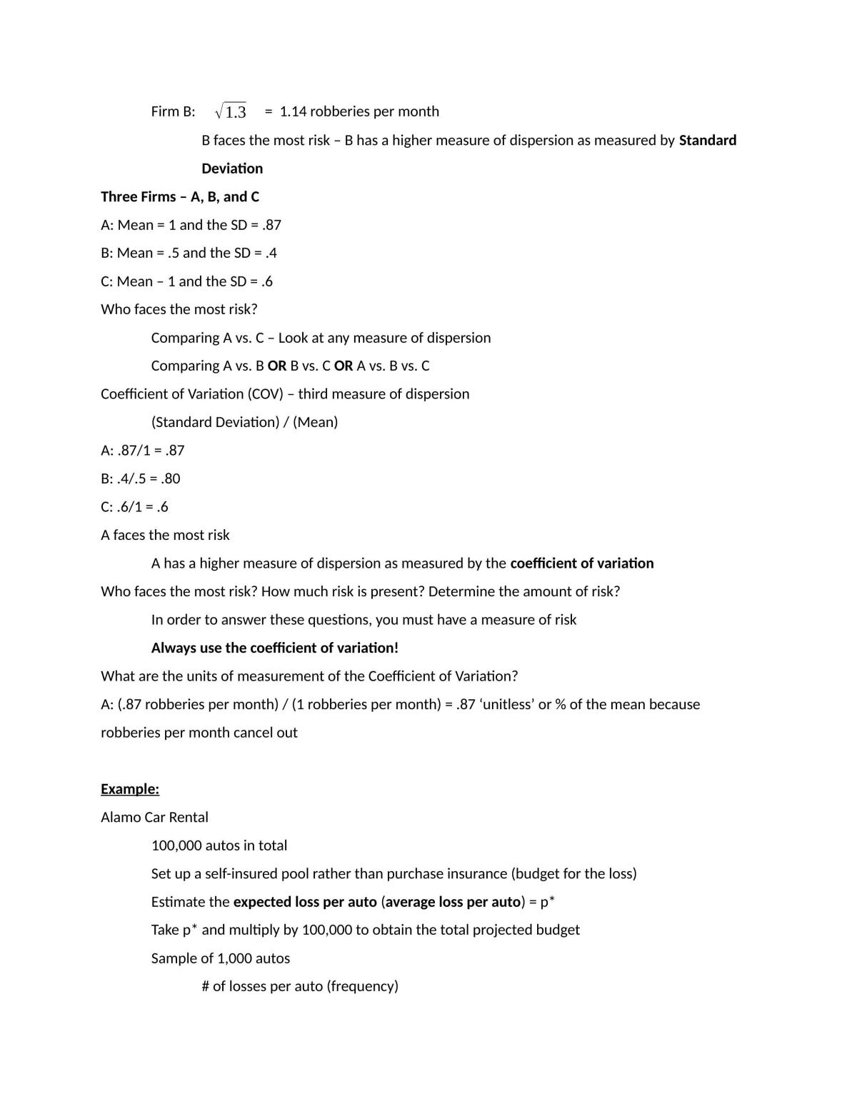 Risk Management Notes - Page 27
