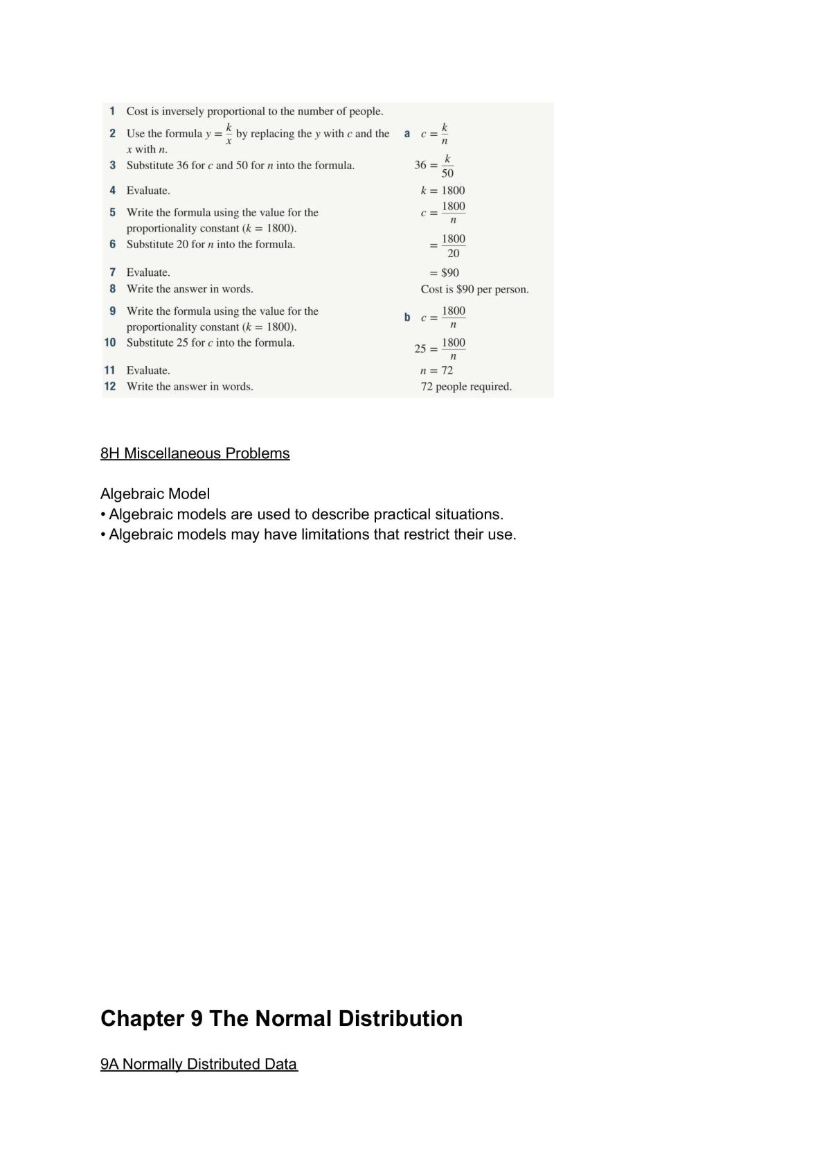 Full Standard Math Notes With Examples and Formulas - Page 23