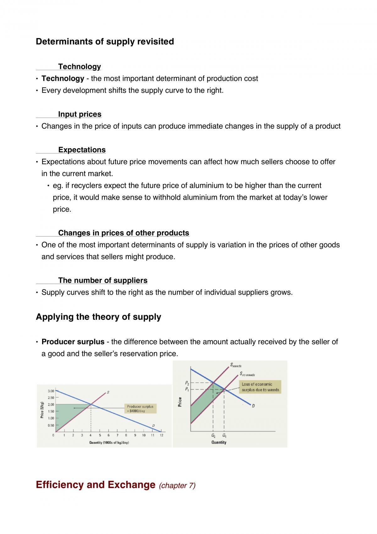 Microeconomics ECON1101- Complete study notes - Page 30