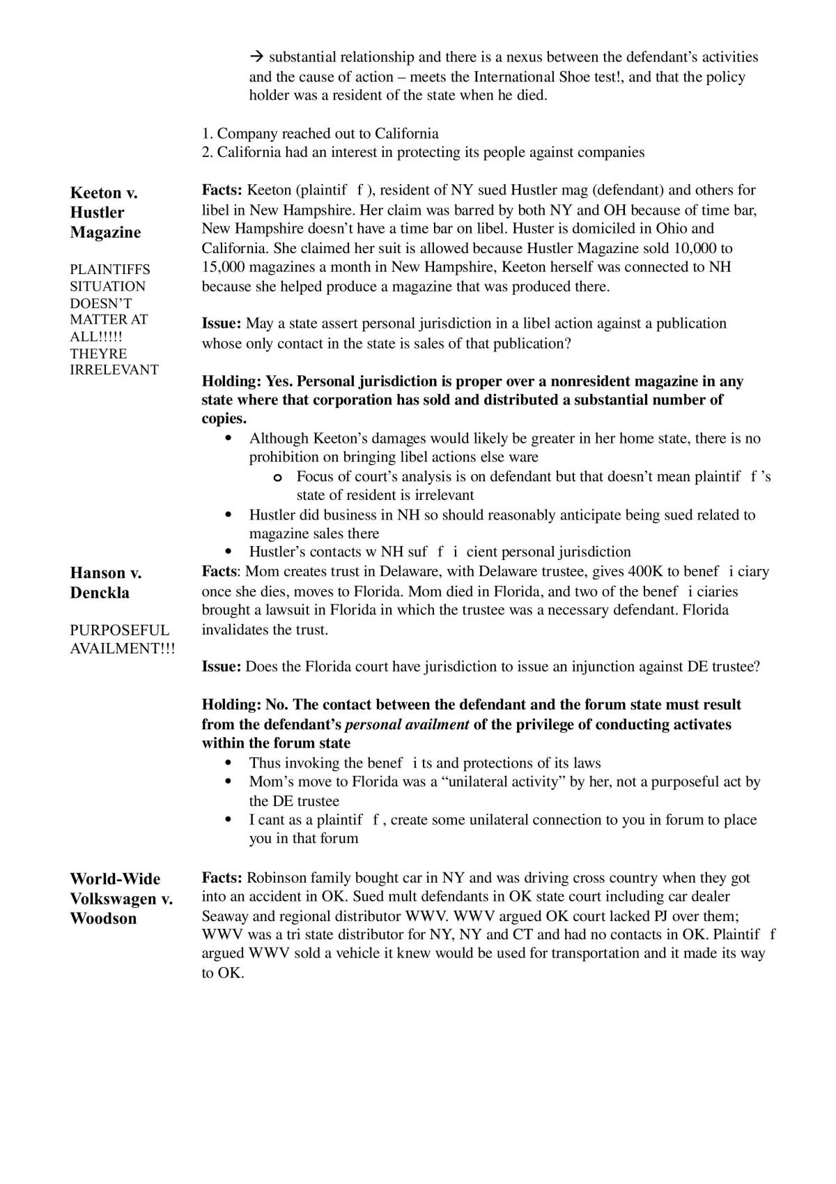 Civil Procedure Notes - Page 25