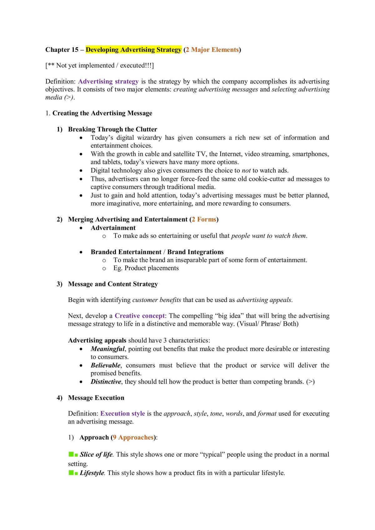 MKT1705X Finals Notes - Page 52