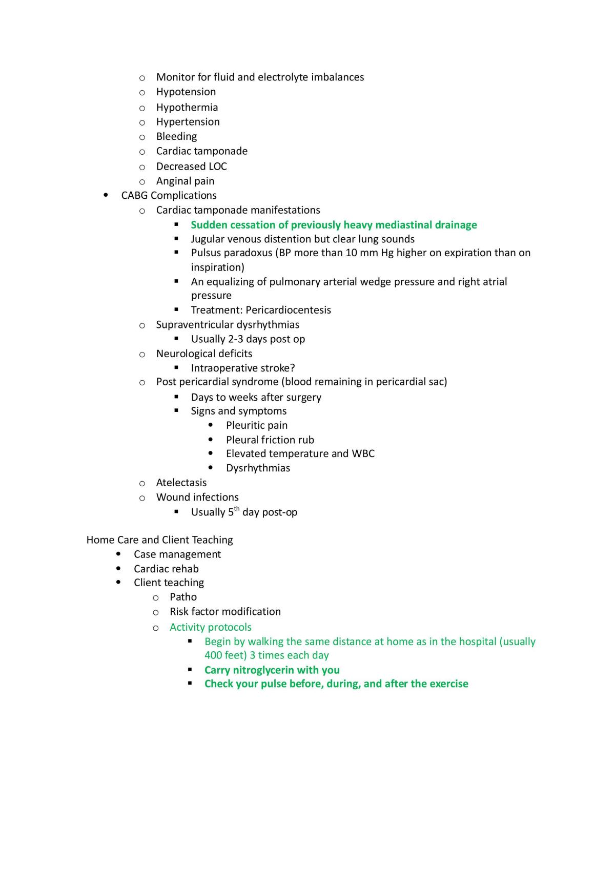 Adult Health III Course Notes - Page 35