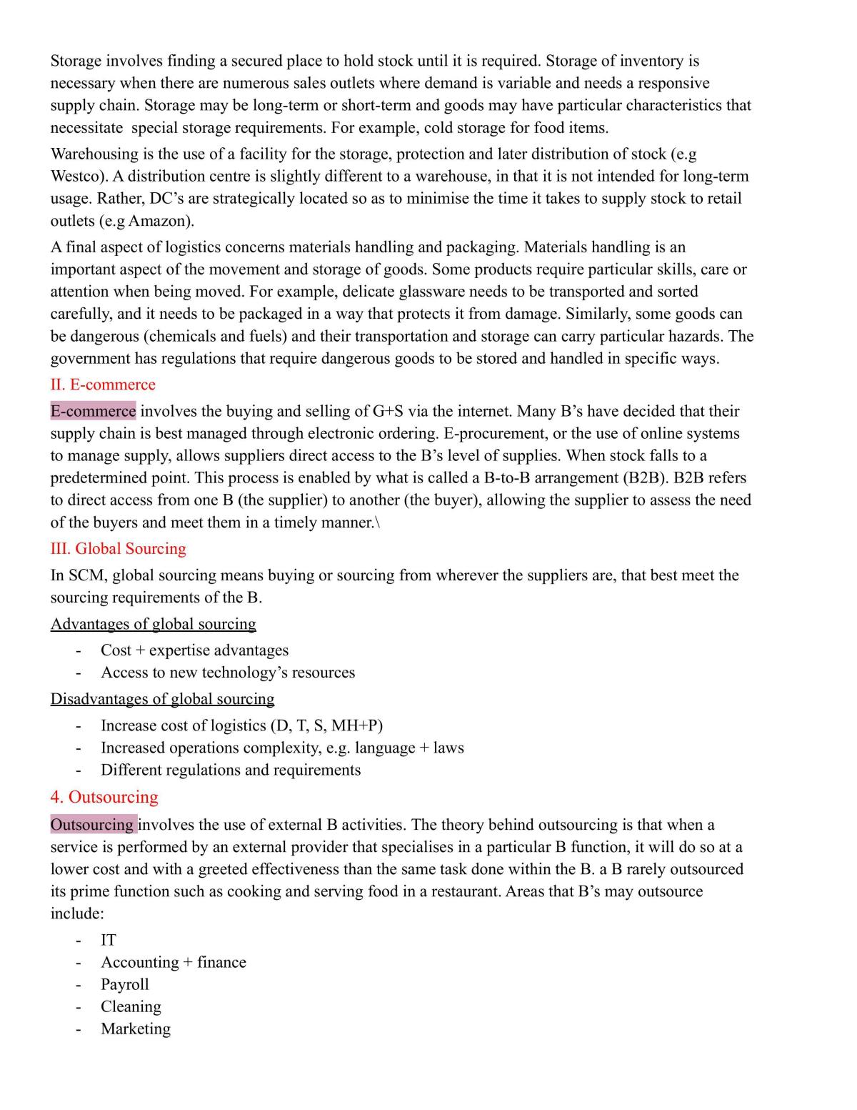 Complete notes for Topic 1 of business studies ( Operations) - Page 17