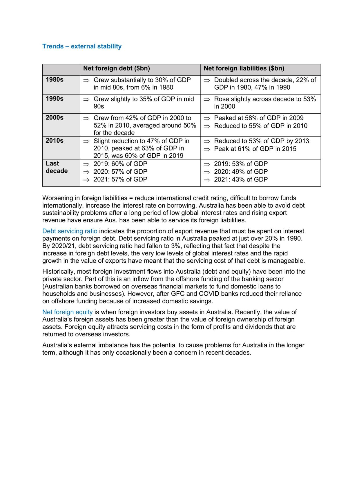 HSC Economics Study Notes - Page 67