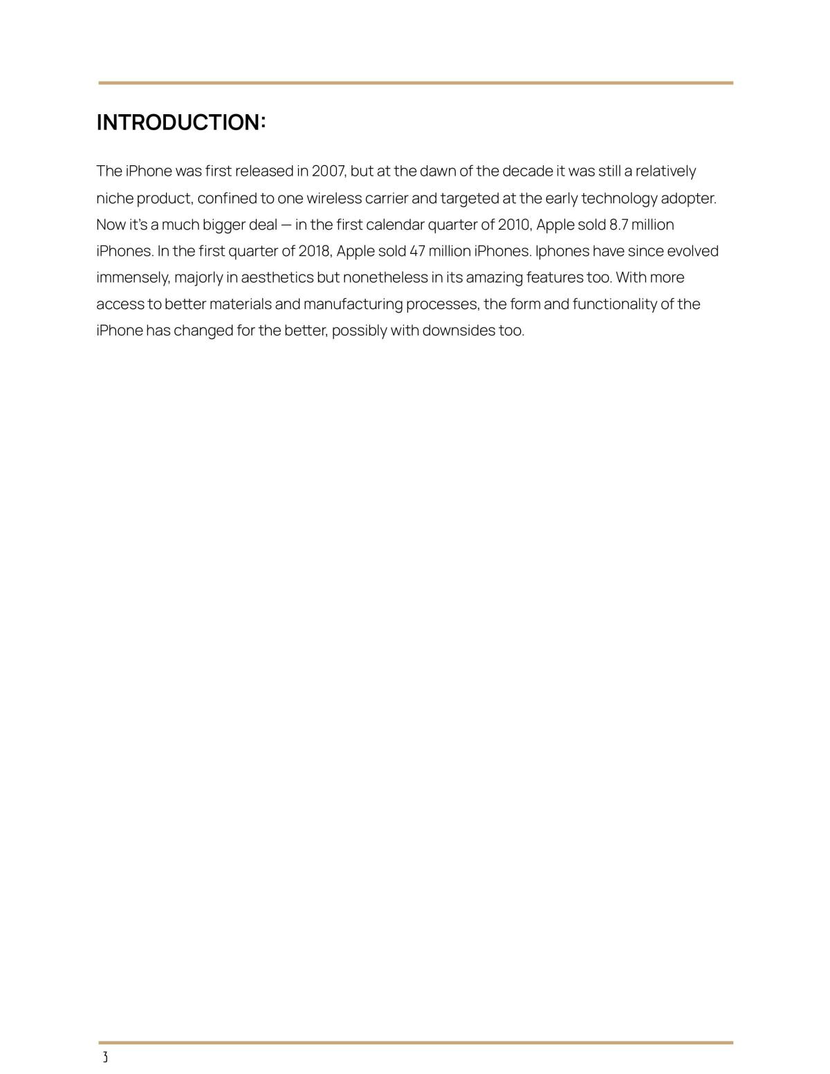 Product analysis of a smartphone (iphone 11xs) - Page 3