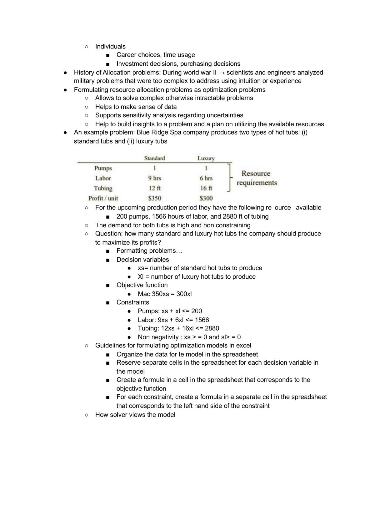 Decision Models Final Exam Review - Page 32