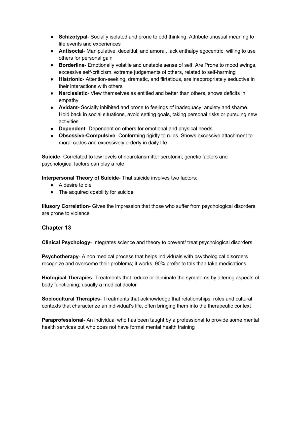 Elementary Psychology Finals Study Guide - Page 20