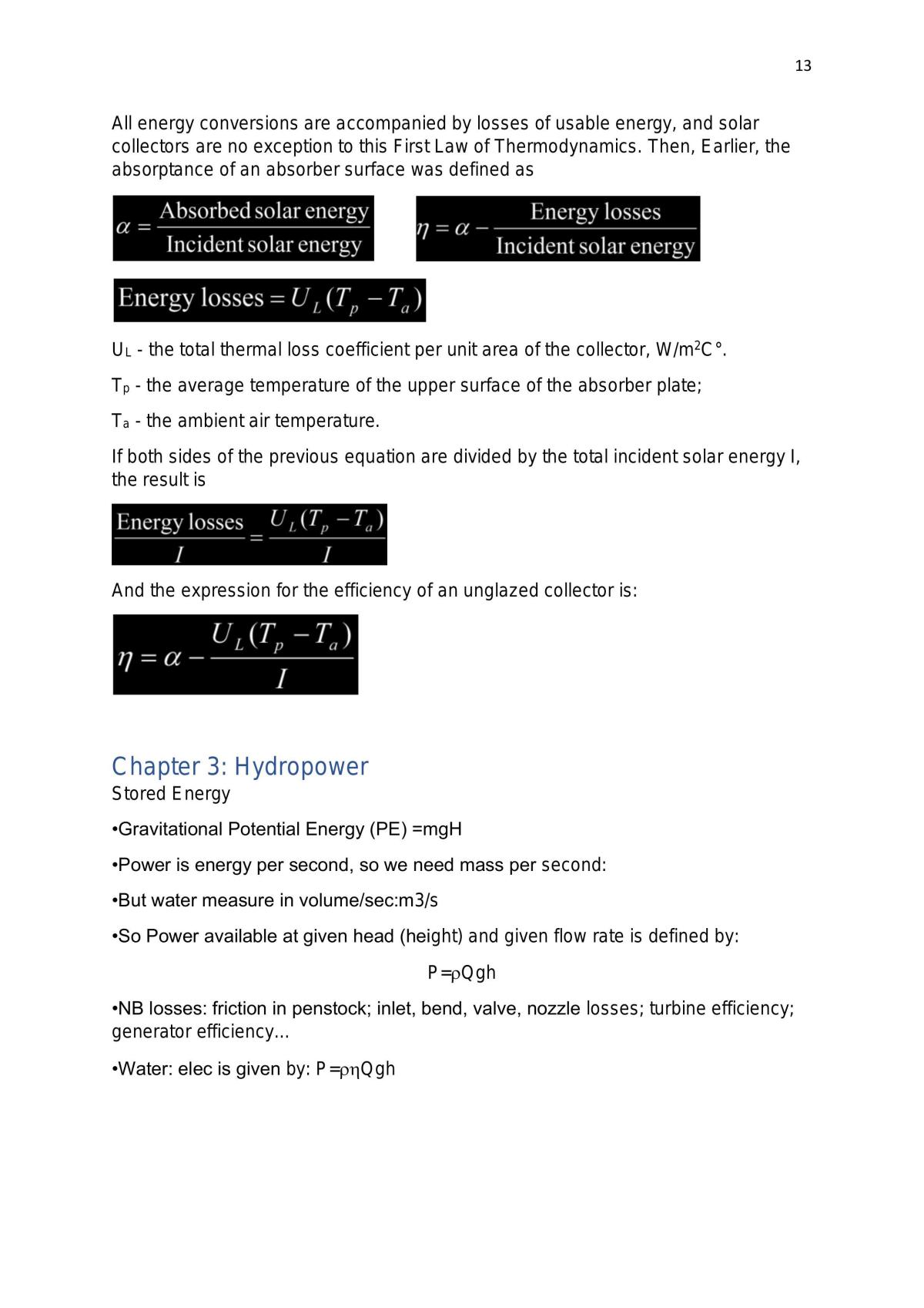 Sustainable Energy System Note - Page 13