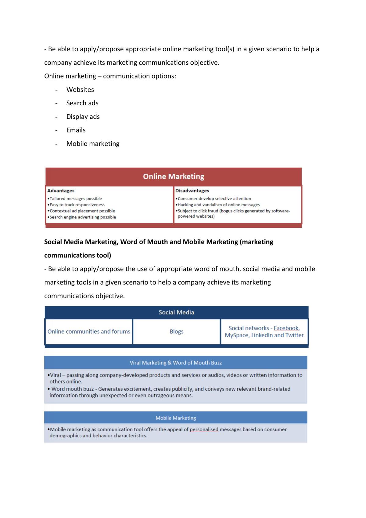 MKT202 Marketing Management Exam Notes - Page 17