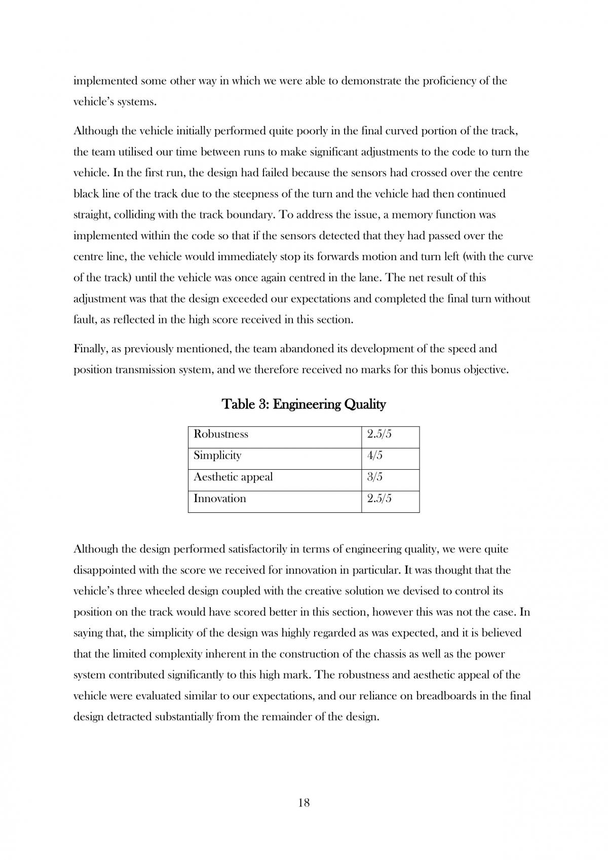 Electrical Engineering Design Report - Page 20