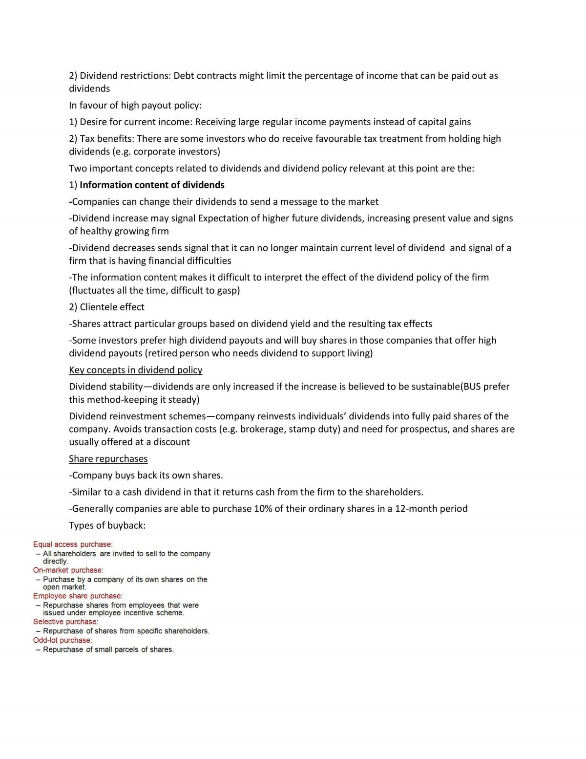 Applied Finance 252 Notes (Complete) - Page 17