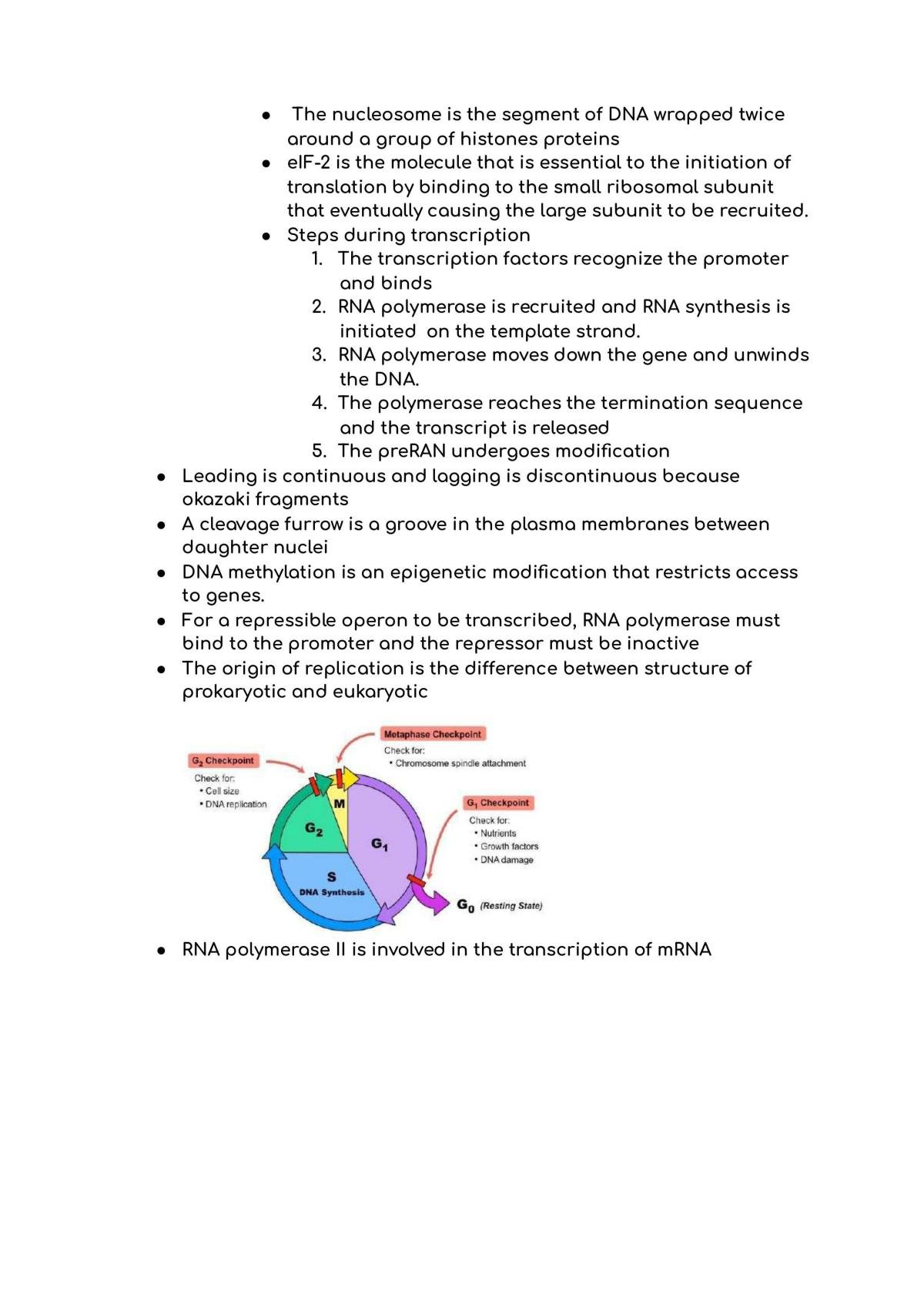 AP Biology - Final Exam Notes - Page 15