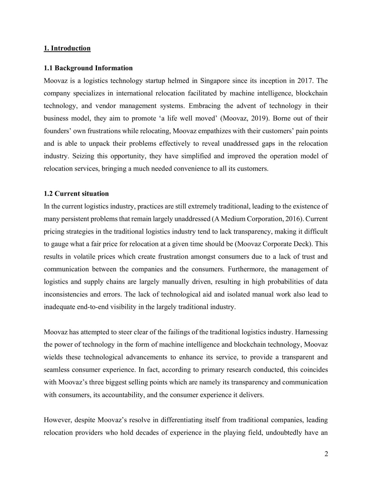 MKT1705 Project 2 - Page 3