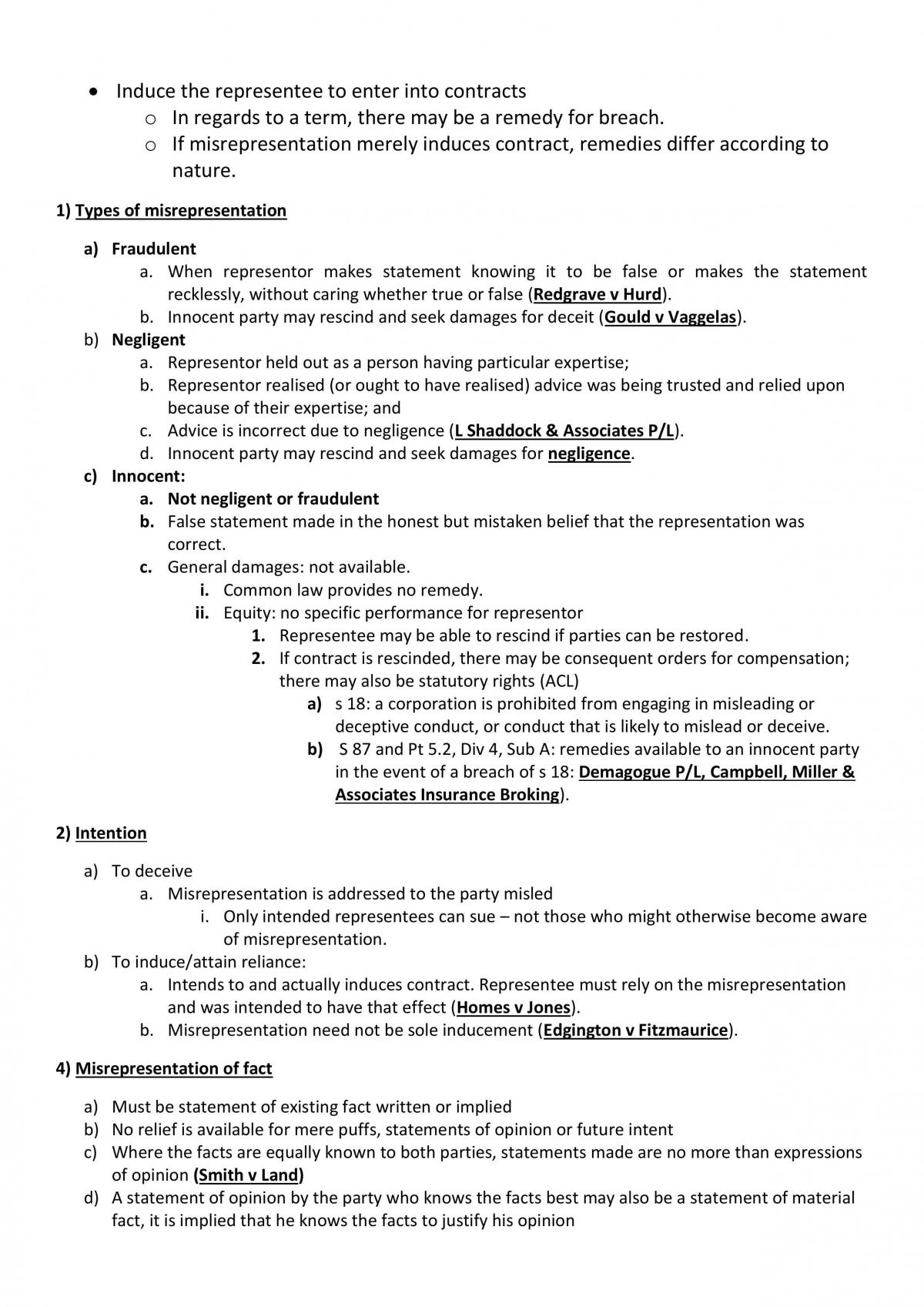 Contracts Cases Complete Checklist - Page 21