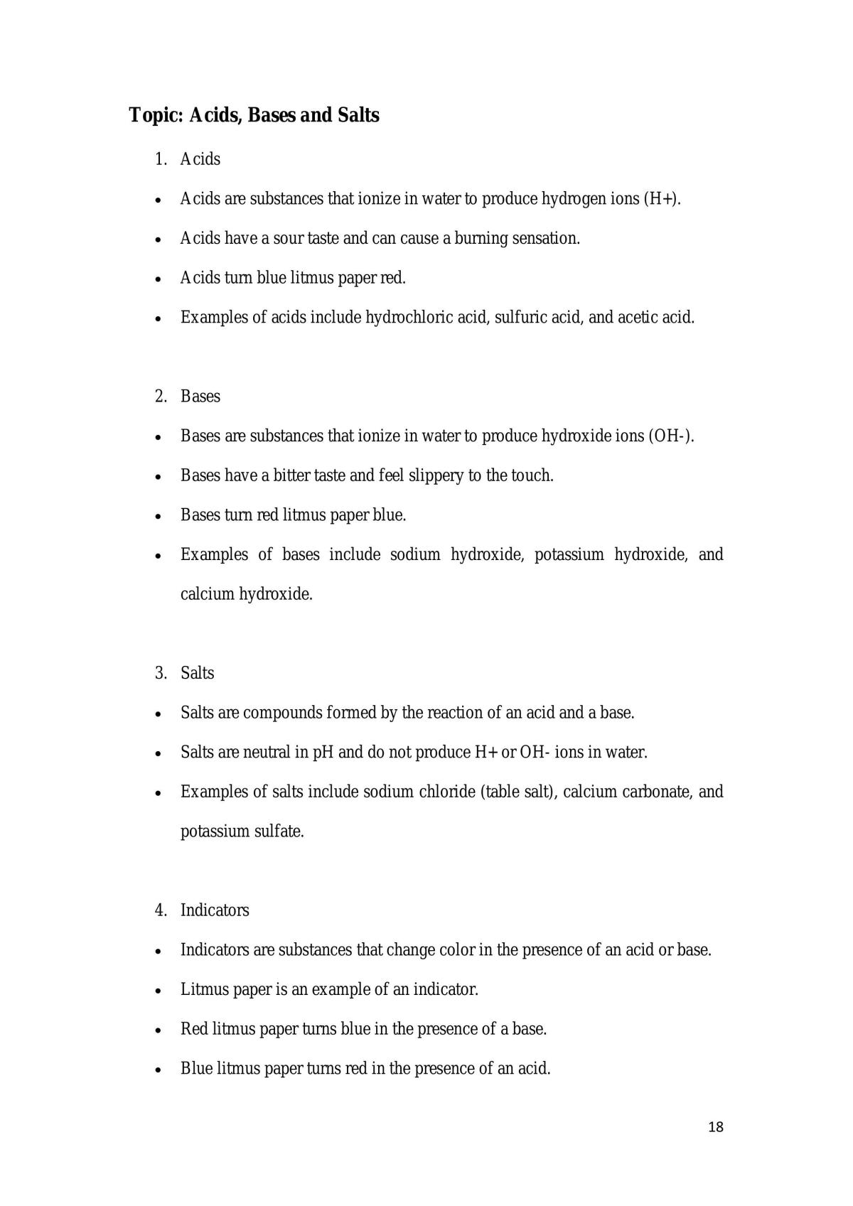 SPM Chemistry Form 4 Study Notes - Page 18