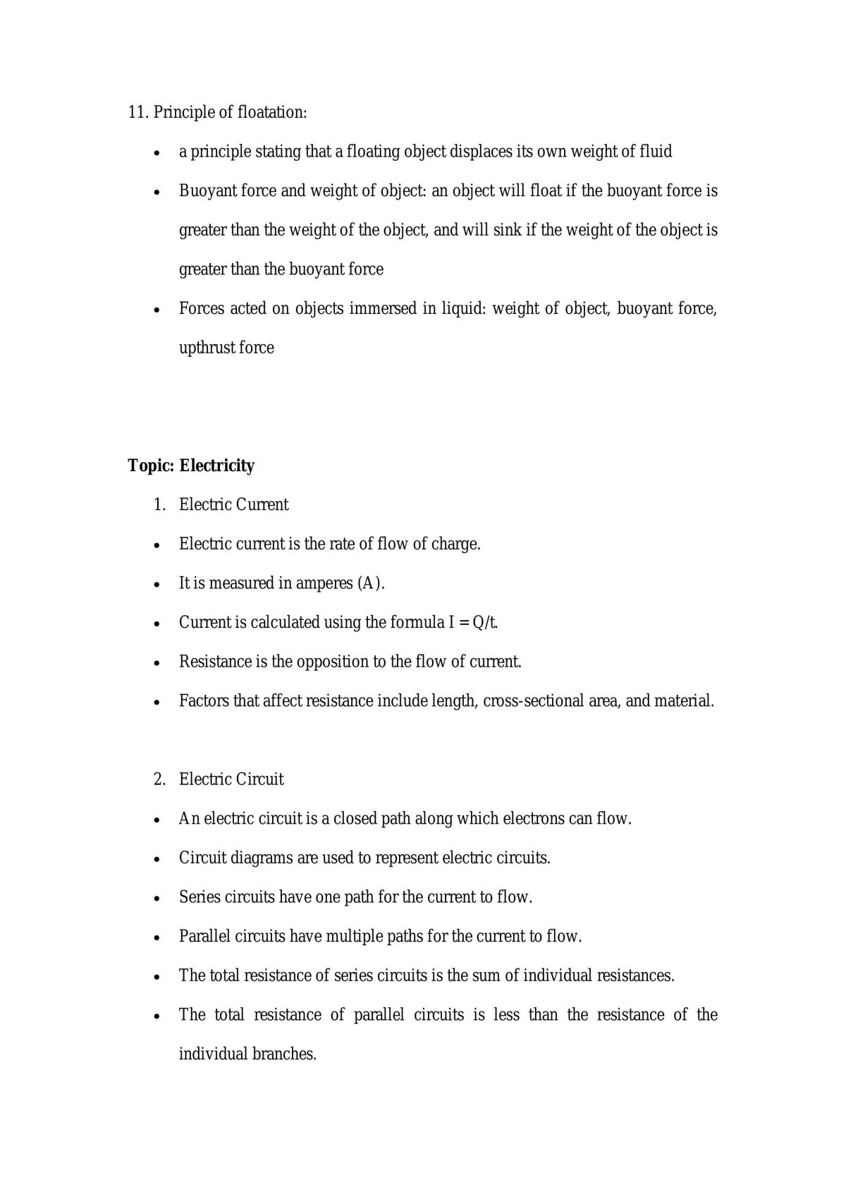SPM Physics Study Notes - Page 27