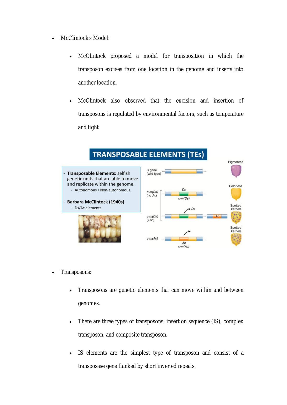 Advanced Genetics Notes - Page 15