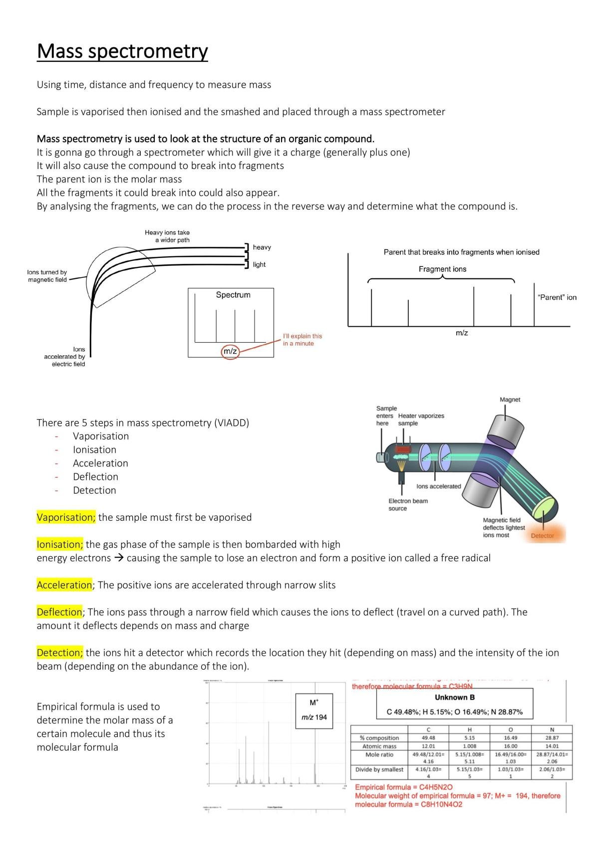 Chemistry Module 8 Notes - Page 17