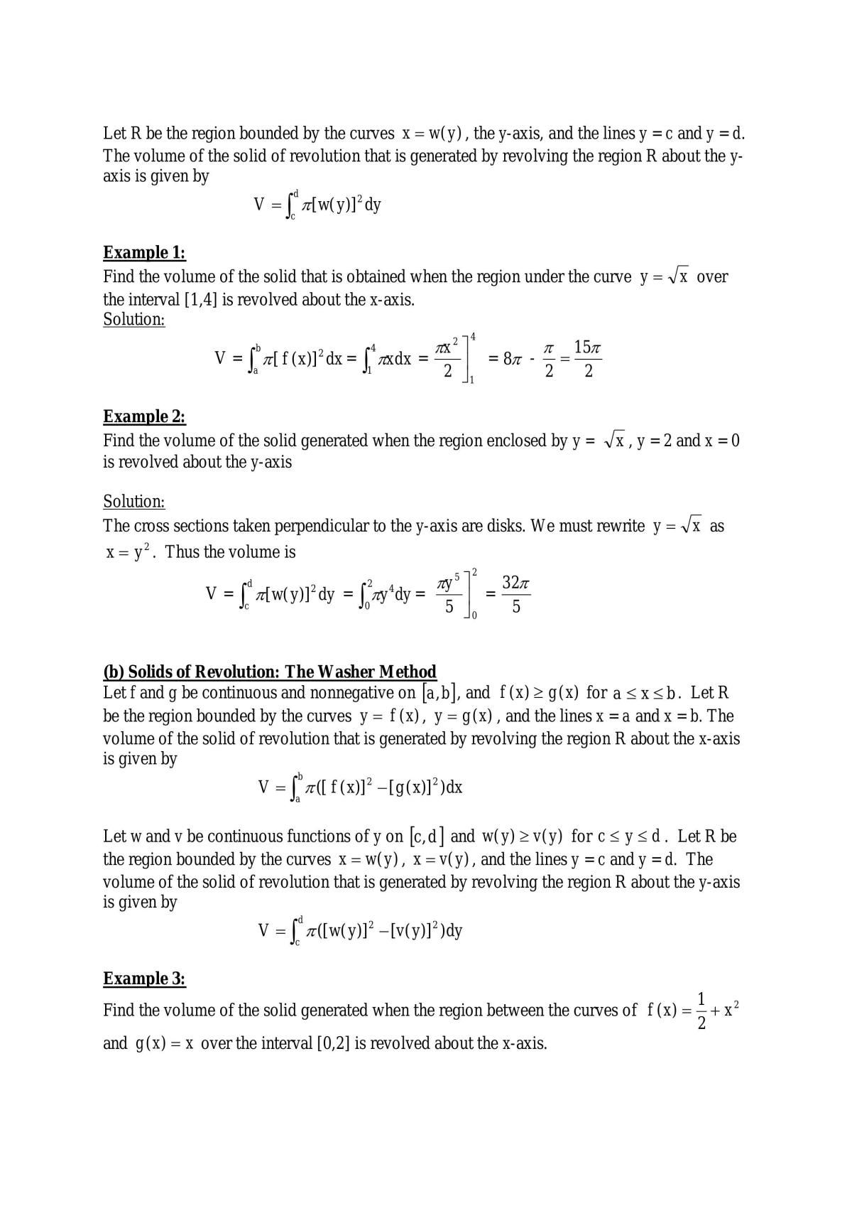PCM0235 Calculus Notes - Page 35