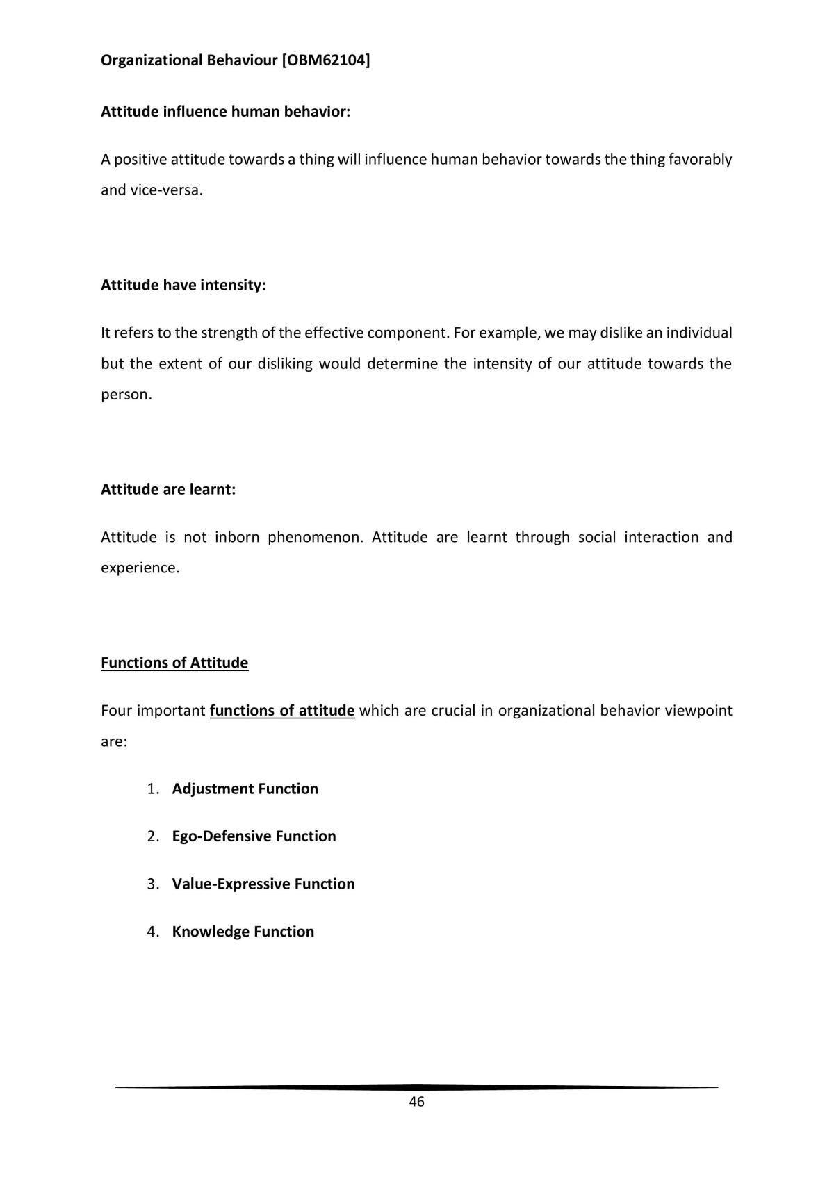 Organizational Behaviour Complete Study Notes - Page 46