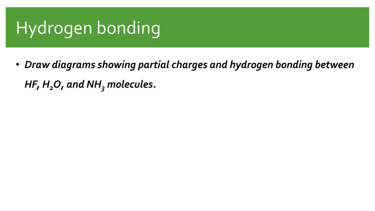 Topic 3: Molecules Shapes and forces - Page 38