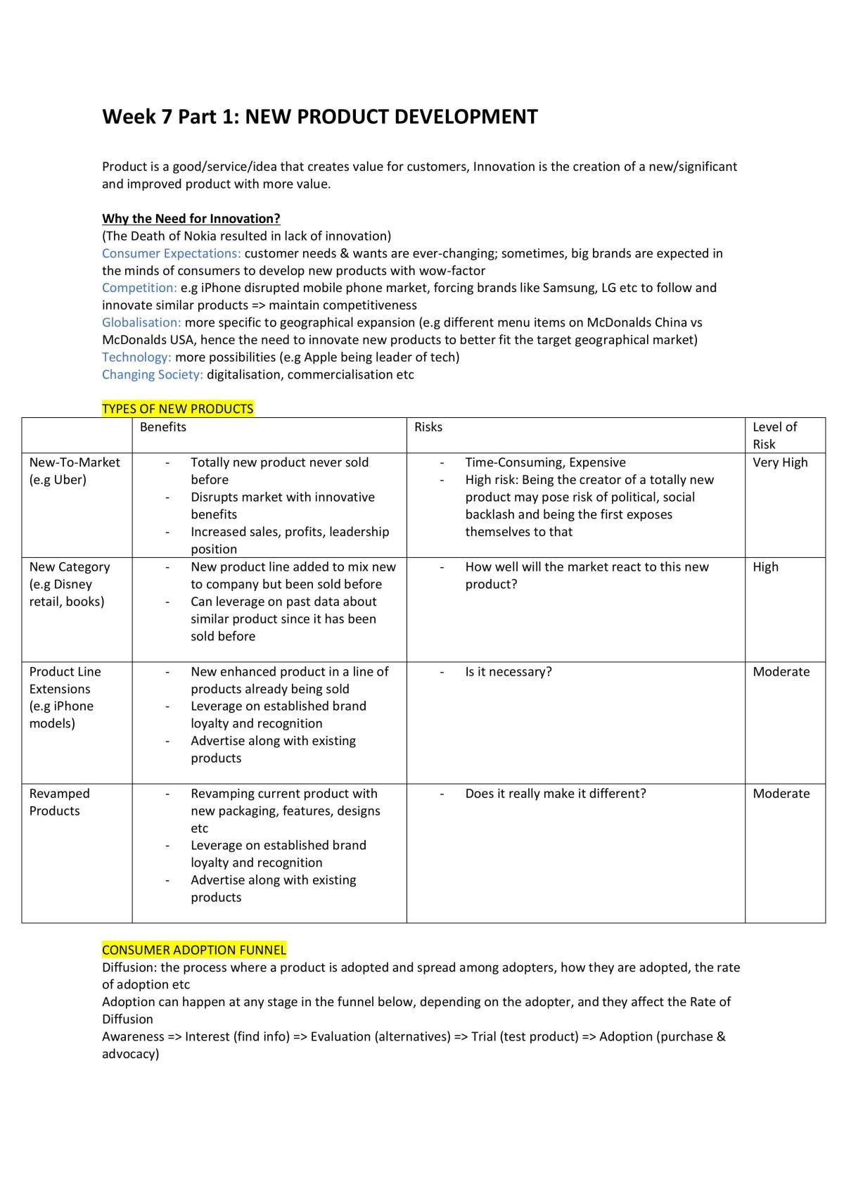 Complete MKT1705 Summary Notes - Page 23