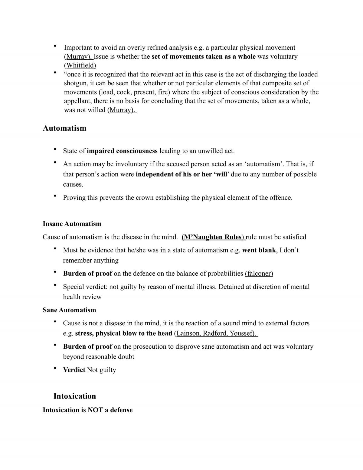 Final Criminal Law notes - Page 29