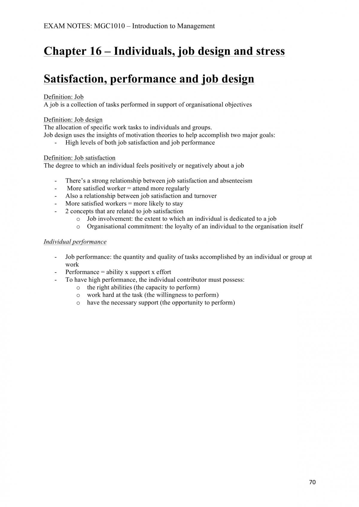 MGC1010 Exam Study Notes - Page 70