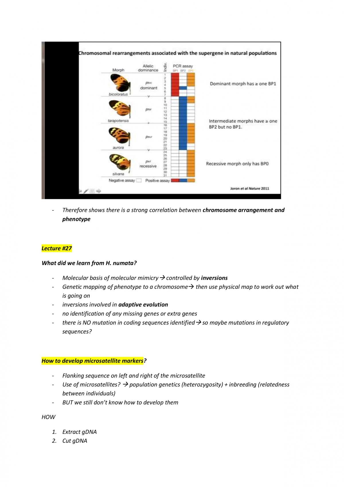 Evolutionary Genetics + Genomics In-Depth Notes - Page 134