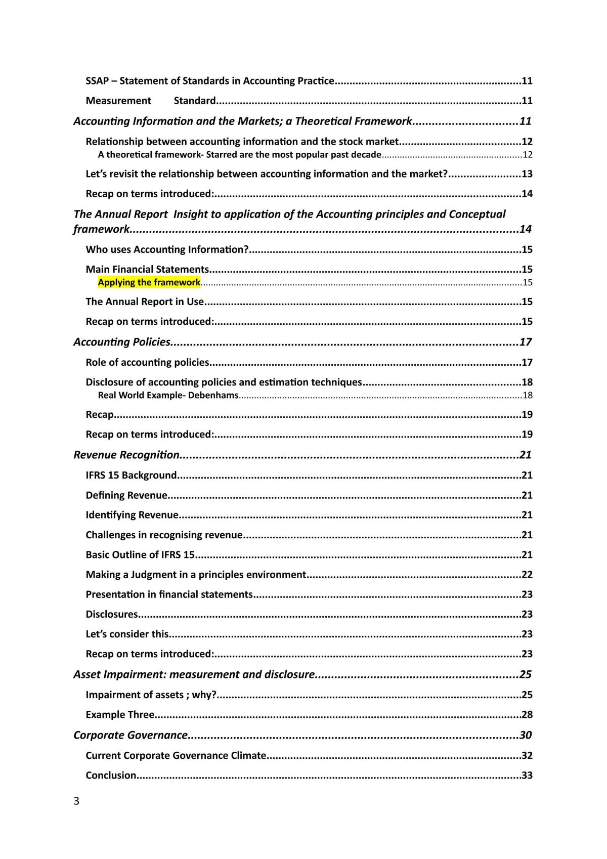 Auditing and Accounting Frameworks Study Guide - Page 3