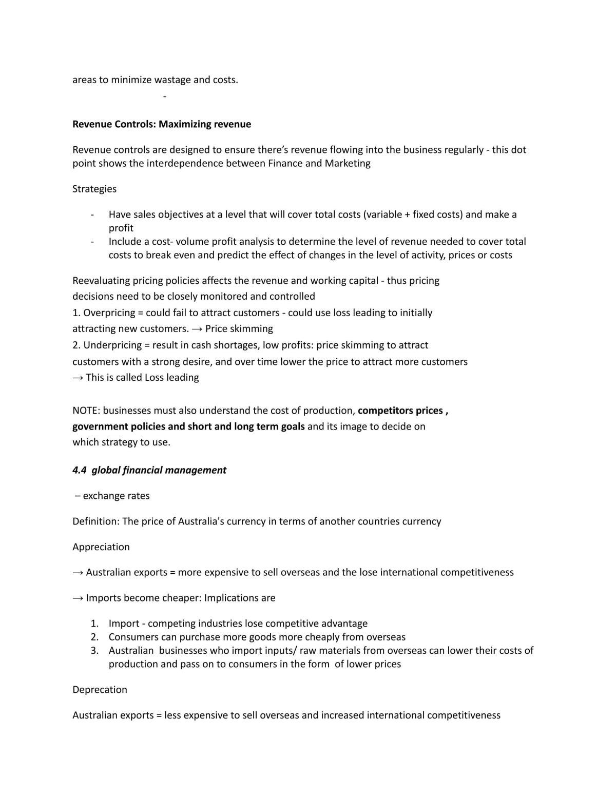Finance Syllabus Study Notes Band 6  - Page 25