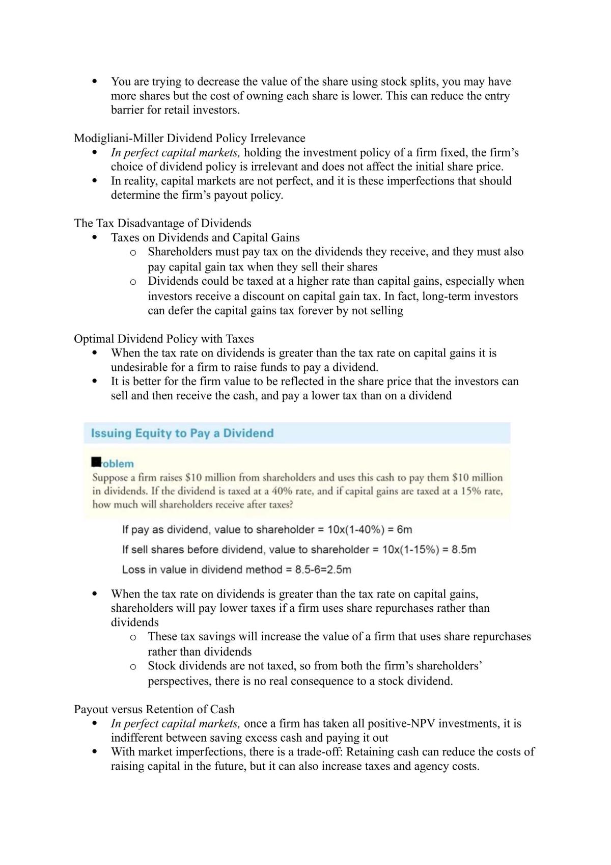 Corporate Finance Revision Guide - Page 57