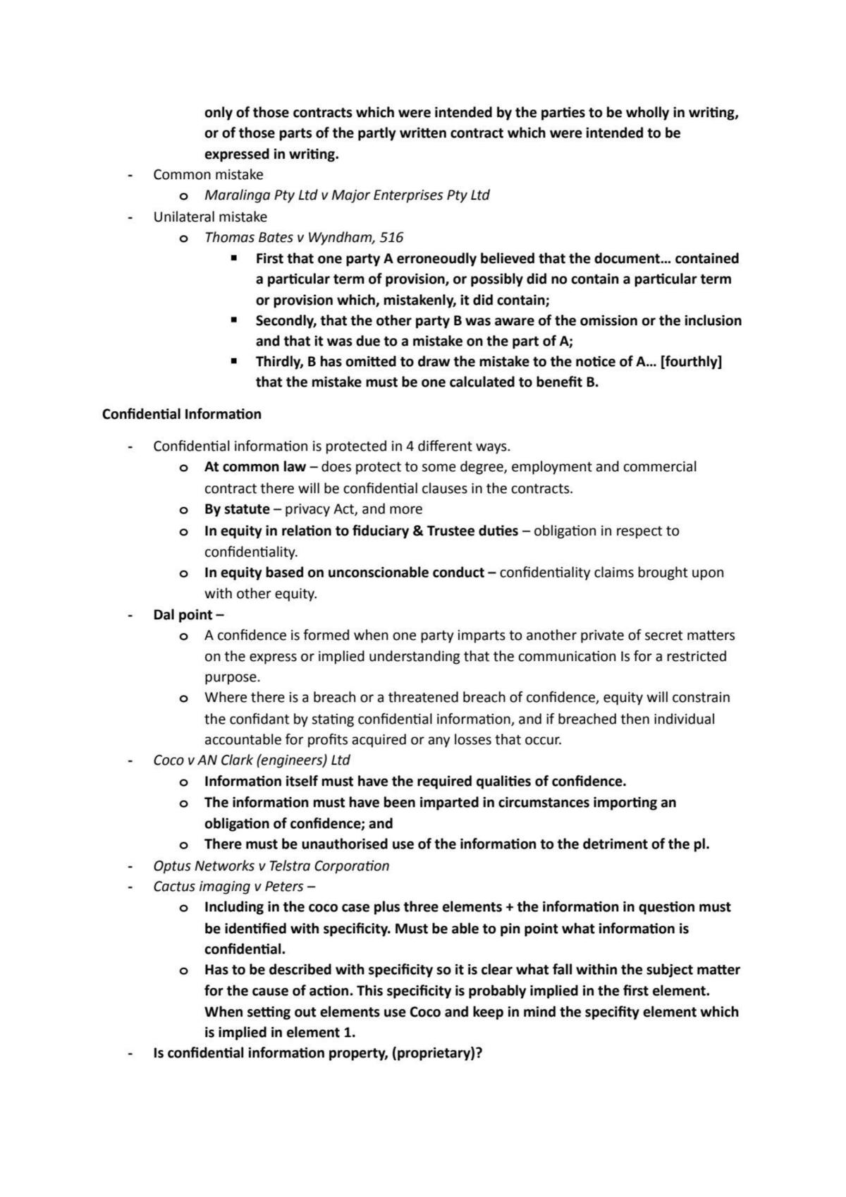 Principles of Equity Notes - Page 18