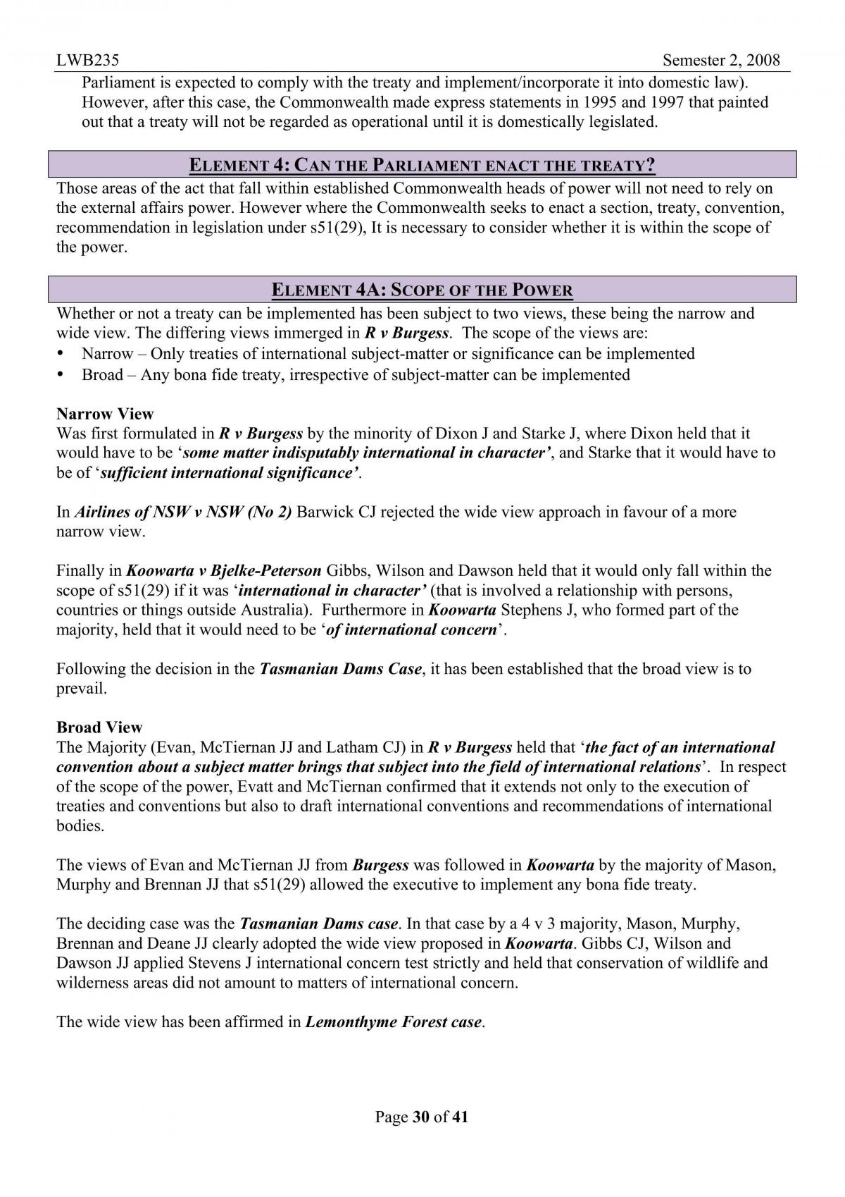 Constitutional Law Notes - Page 30