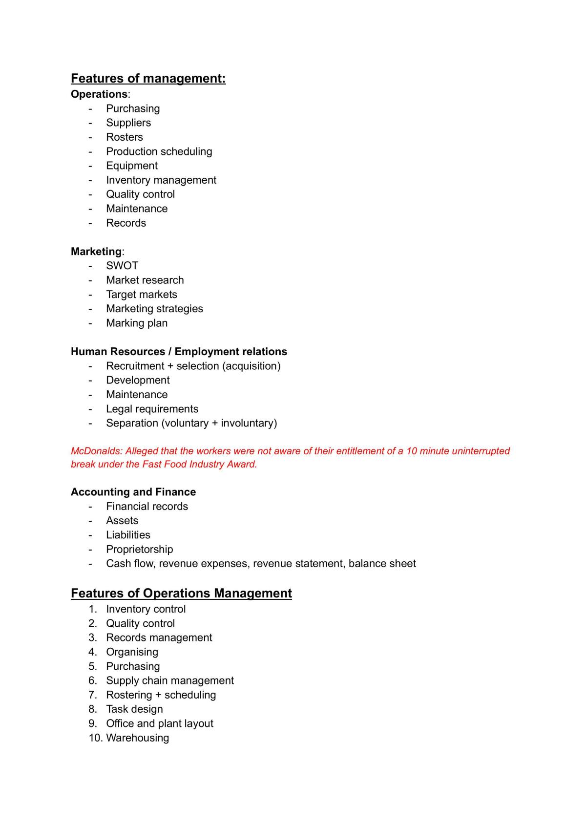 Business Studies Prelim Course Complete Notes - Page 21