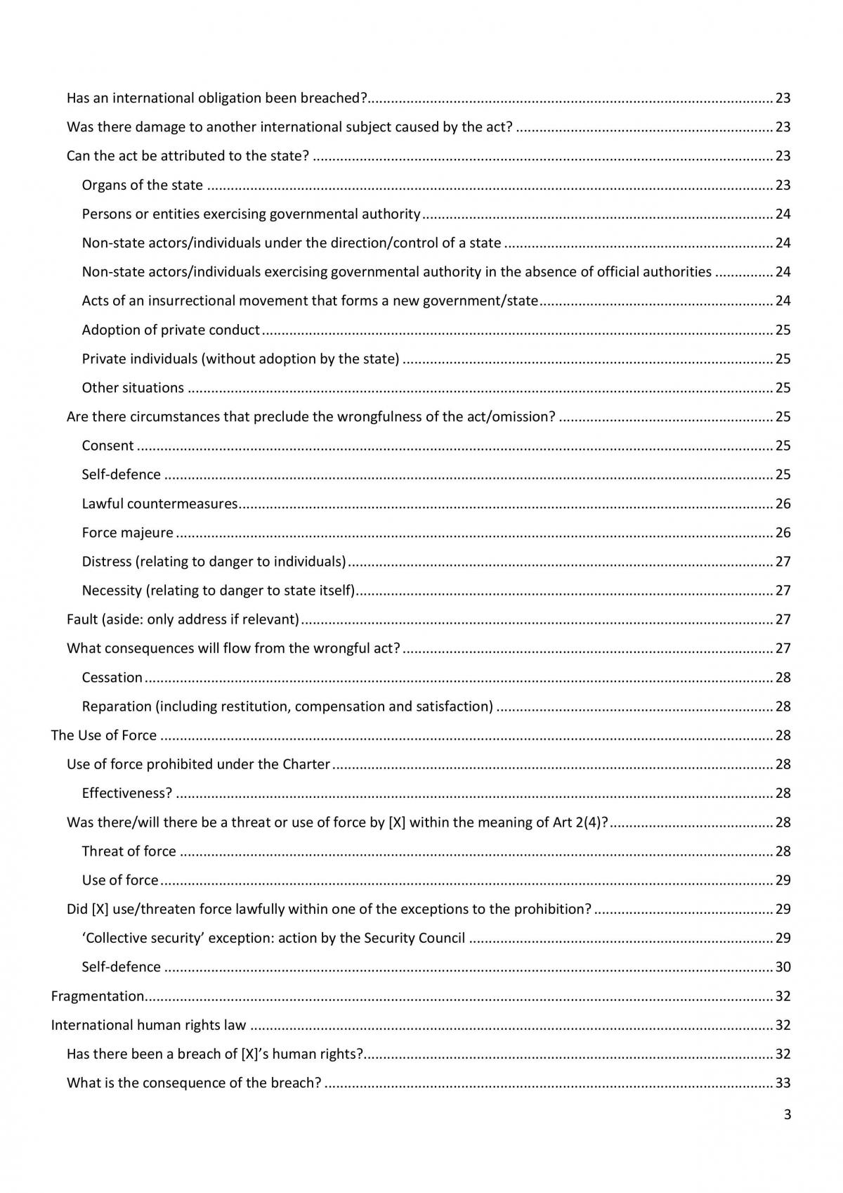 International Law EXAM Full Notes - Page 3