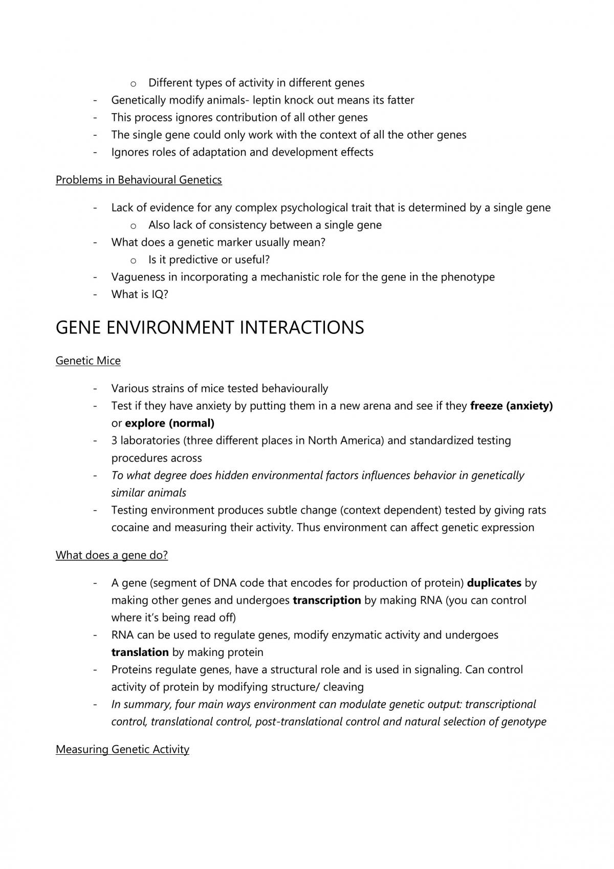 PSYC2011 Brain and Behaviour Notes (Very detailed) - Page 31