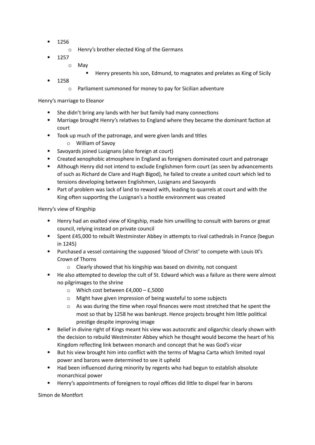Notes on Henry III - Page 3