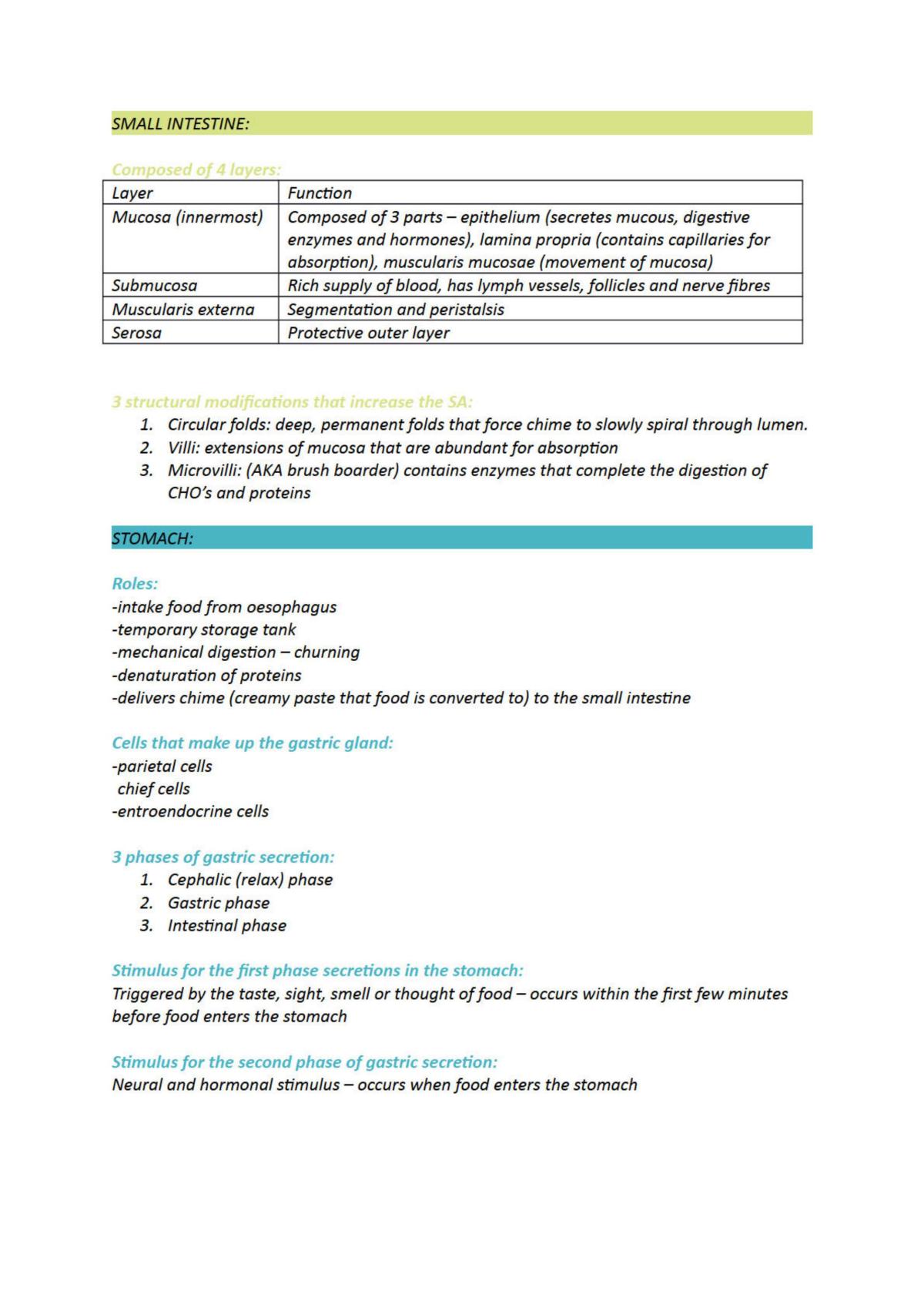 Introduction Notes for Human Biosciences A - Page 28