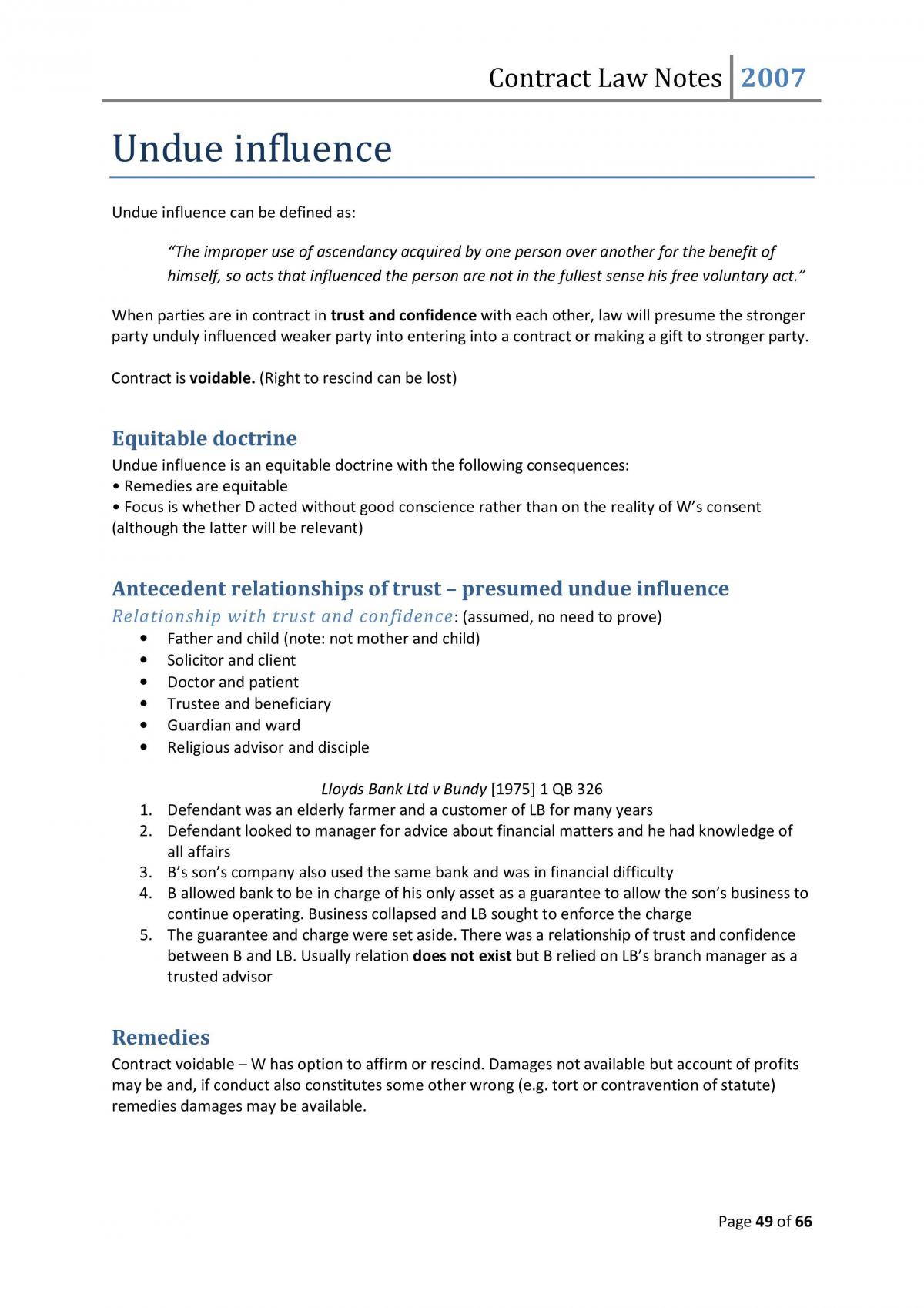 Basic Summary Of The Course - Page 49